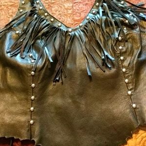 Rebel Spirit Black Halter Top Large